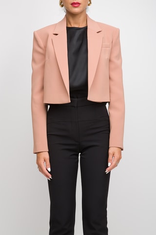 Chaqueta corta - Rosa empolvado