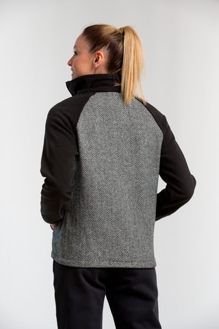 Chaqueta - Gris jaspeado y negro