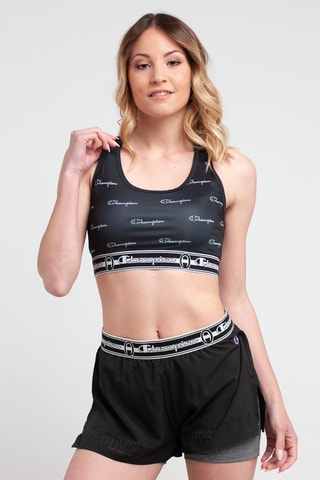 Sujetador deportivo - Negro y blanco