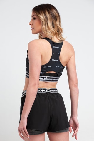 Sujetador deportivo - Negro y blanco