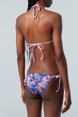 Braga de bikini - Azul y rojo