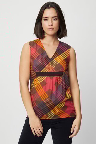 Top - Azul marino y rosa - Harmont & Blaine