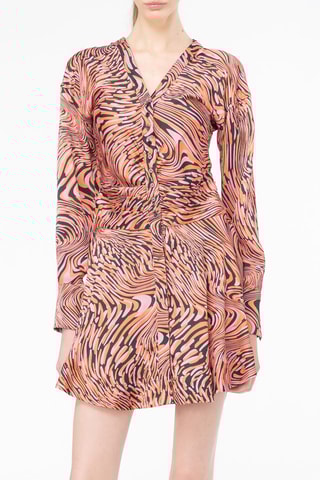 Robe patineuse - Orange