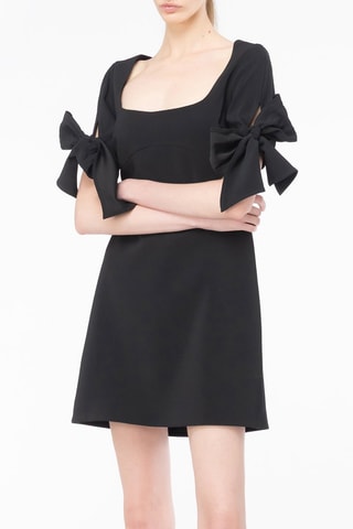 Vestido trapecio - Negro