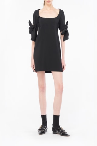 Vestido trapecio - Negro