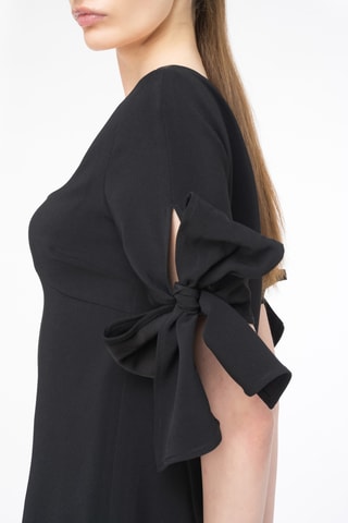 Vestido trapecio - Negro