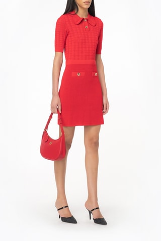 Vestido de tubo - Rojo