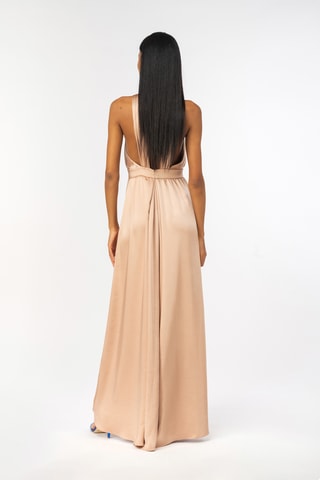 Vestido largo - Beige