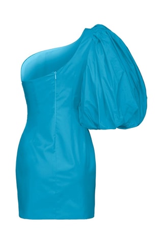 Vestido asimétrico - Azul