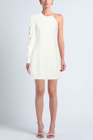 Vestido recto - Blanco