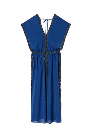 Vestido midi - Azul rey