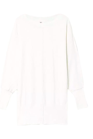 Vestido jersey - Marfil