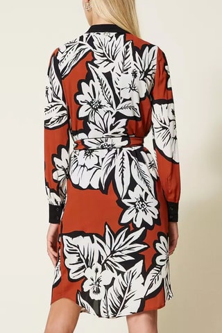 Vestido camisero - Camel