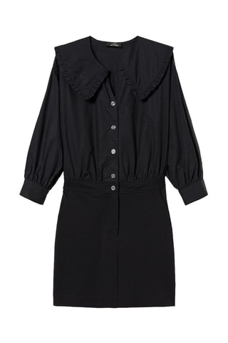 Vestido recto - Negro