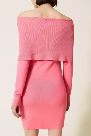 Vestido jersey - Rosa