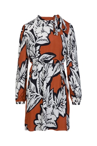 Vestido recto - Camel