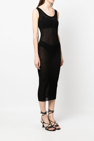 Vestido de tubo - Negro