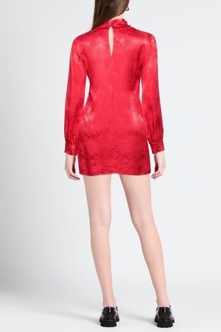 Vestido recto - Rojo