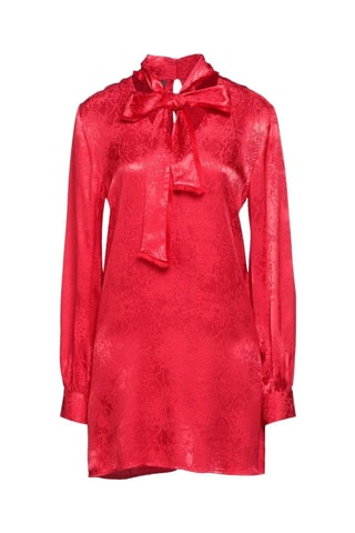 Vestido recto - Rojo