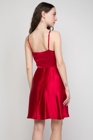 Vestido cruzado Blazi - Rojo