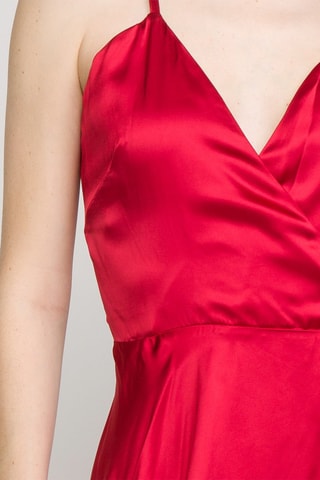 Vestido cruzado Blazi - Rojo