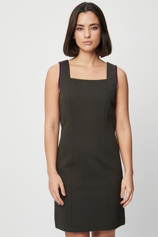 Vestido recto - Verde oliva - Harmont & Blaine