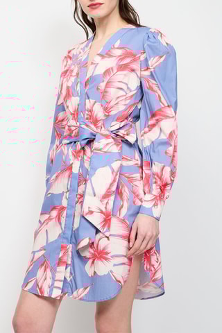 Vestido camisero - Azul claro