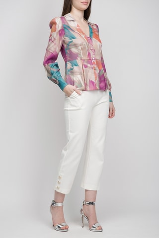 Camisa - Rosa y nude