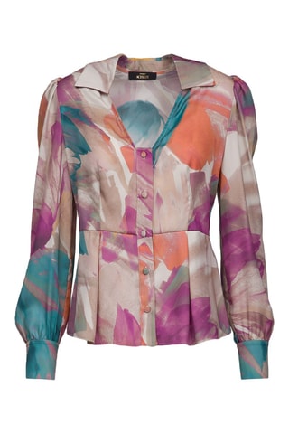 Camisa - Rosa y nude