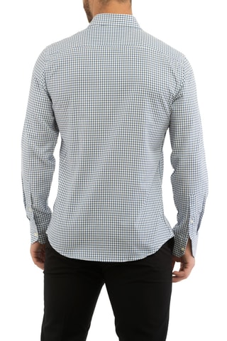 Camisa - Blanco y azul