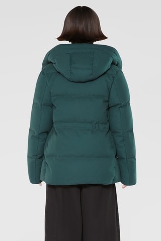 Anorak con capucha - Verde abeto