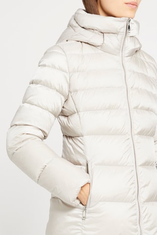 Anorak con capucha - Gris claro