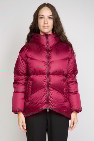 Anorak con capucha - Burdeos