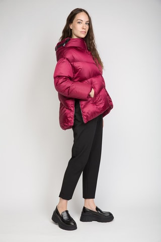 Anorak con capucha - Burdeos