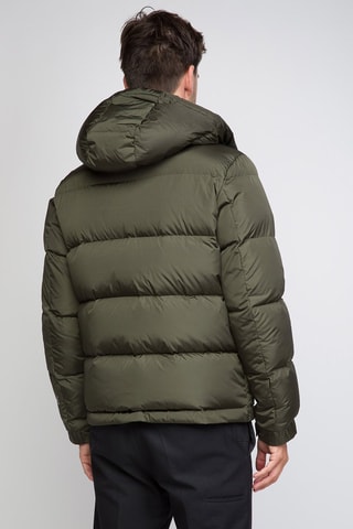 Anorak con capucha - Caqui