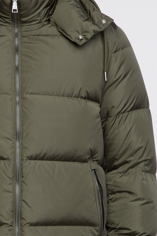 Anorak con capucha - Caqui