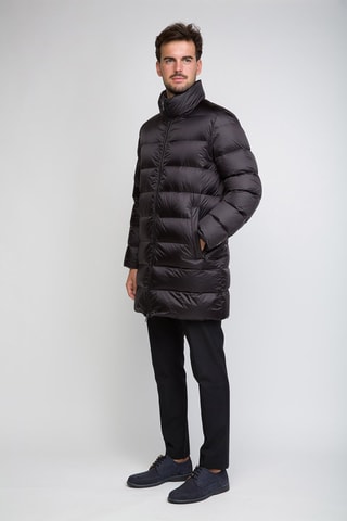 Anorak largo - Negro