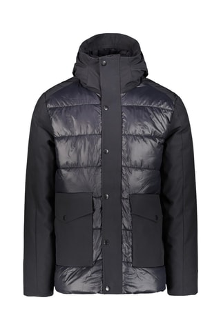 Anorak con capucha - Negro