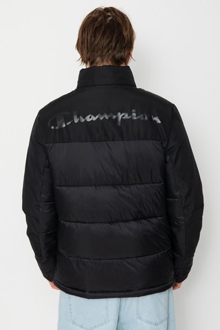 Anorak con capucha - Negro