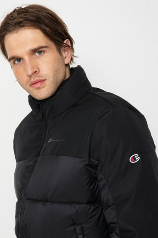 Anorak con capucha - Negro