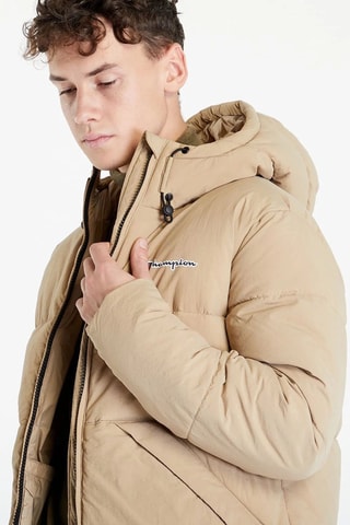 Anorak con capucha - Beige