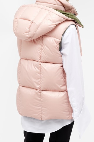Chaleco con capucha Luzule - Rosa