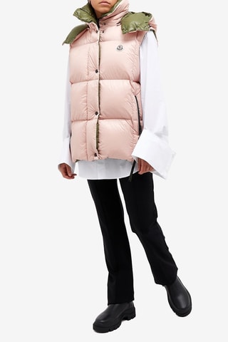 Chaleco con capucha Luzule - Rosa