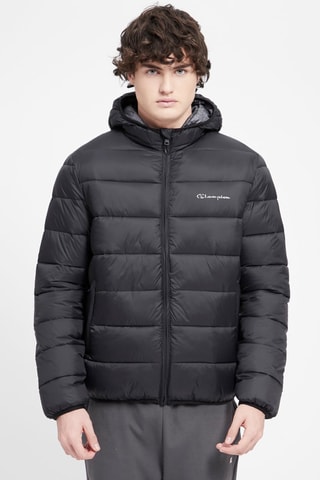 Anorak con capucha - Negro