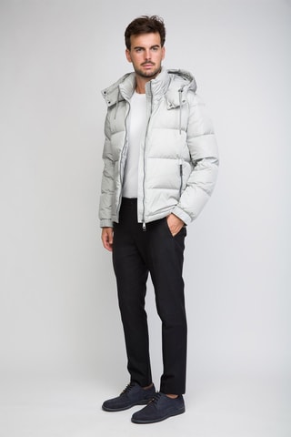 Anorak con capucha - Blanco