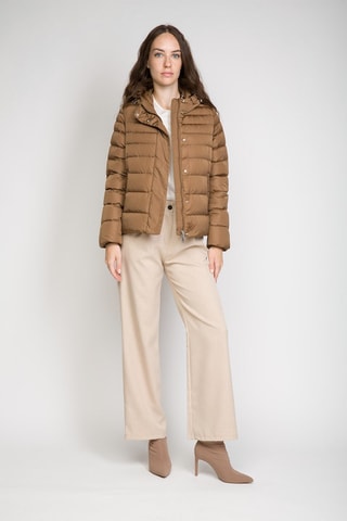 Anorak con capucha - Marrón