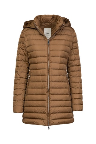 Anorak largo con capucha - Bronce