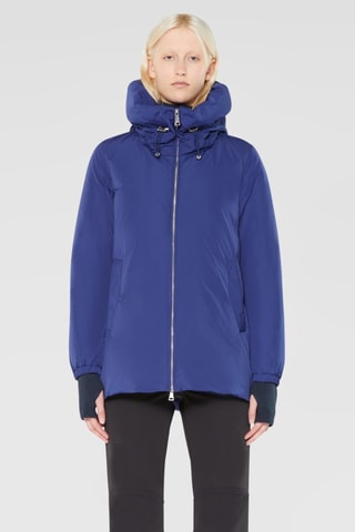 Anorak con capucha - Azul