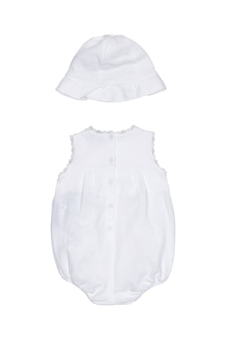 Body y sombrero - Blanco