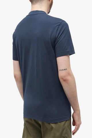 Camiseta Pocket - Azul marino